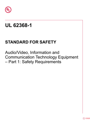 UL 62368-1 PDF UL 62368-1 PDF
